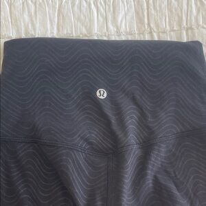 Lululemon Align  Black High-Waisted Leggings